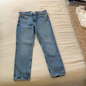 Zara high waisted slim fit jeans size 28 (us 6)